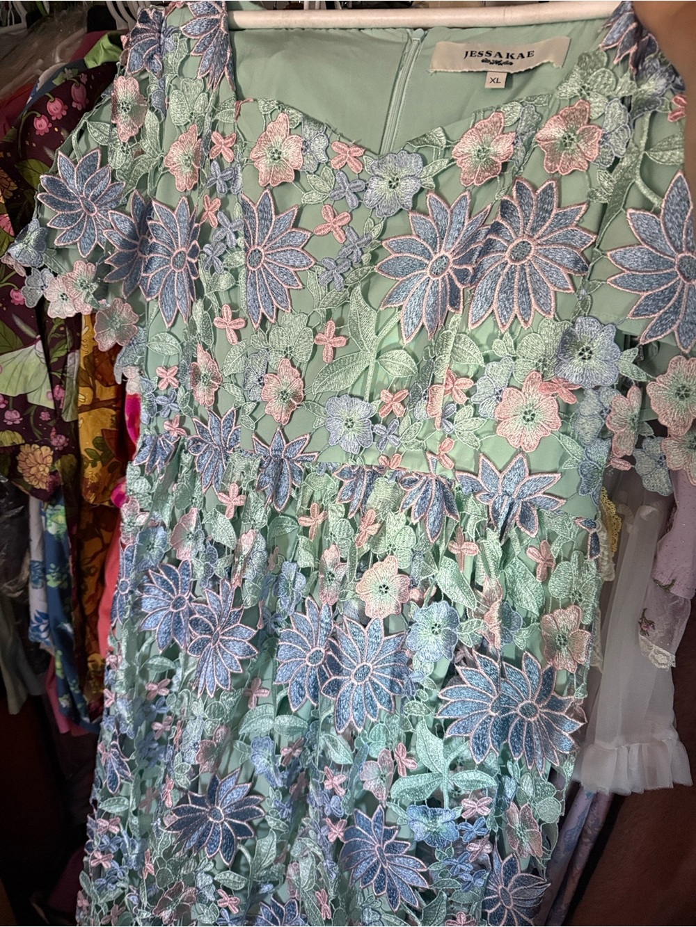 Jessakae Flower Waltz Dress in Size XL
